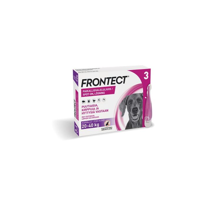 1000010172_FRONTECT_270_4_2019_2_mg_vet_paikallisvaleluliuos_koirille_20_40_kg_3x4_ml_pakkauskuva_Pakkauskuva21048_jpg
