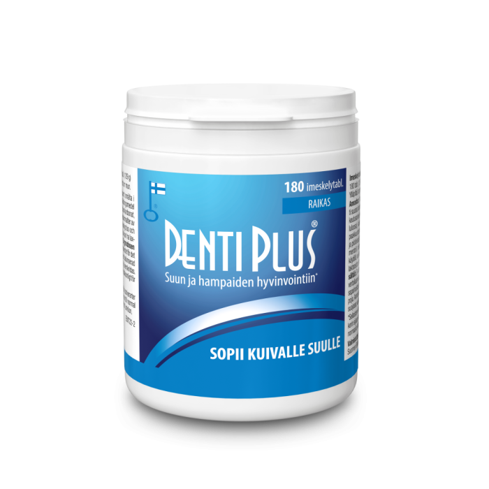 1000018499_Dentiplus_Raikas_180_tabl_pakkauskuva_Pakkauskuva18254_png