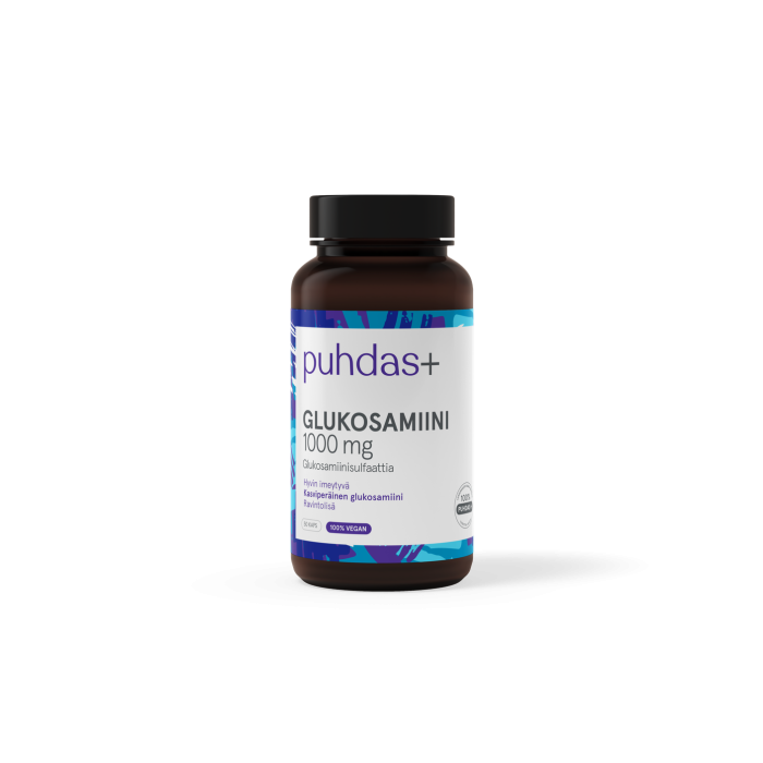 Puhdas+ Glukosamiini 1000 mg 50 vegekaps