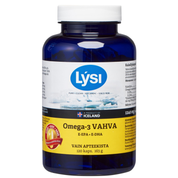 Lysi Omega-3 Vahva 120 kaps