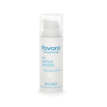 FAVORA 24H RAVITSEVA HOITOVOIDE KASVOVOIDE 50 ML