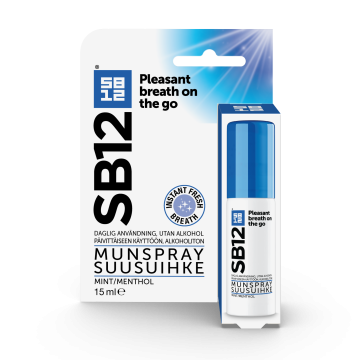 SB12 Orig. Suusuihke Minttu/Menthol 15 ml