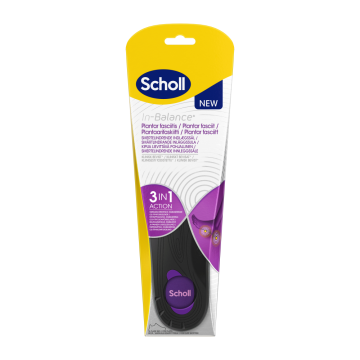 Scholl In-Balance pohjall. Plantar Fasciitis/L 1 kpl