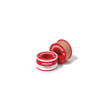 LEUKOPLAST 2,5 CM X 5 M SUOJAKOTELO (01522-00) 1 KPL
