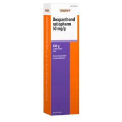 DEXPANTHENOL RATIOPHARM emulsiovoide 50 mg/g 100 g