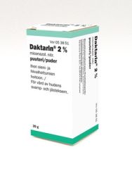 DAKTARIN puuteri 2 % 20 g