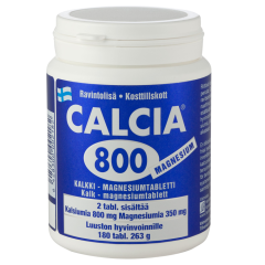 Calcia 800 Magnesium 180 tabl