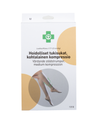 APTEEKKI Hoidolliset tukisukat, kohtalainen kompressio (lk. I) S beige 1 pari