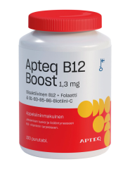 Apteq B12 Boost 1,3 mg 100 purutabl