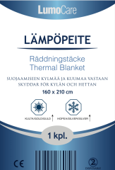 Lumocare lämpöpeite 210cm x 160cm 1 kpl